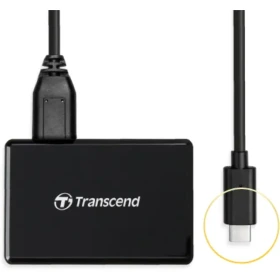 رم ریدر ترنسند Transcend RDC8 USB 3.1 Black